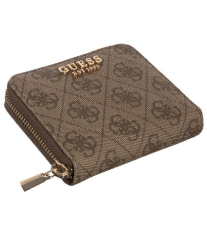 Guess Laurel II Slg Small Zip Around SWSG74 59137 Latte Logo (GU776-b) rankinė