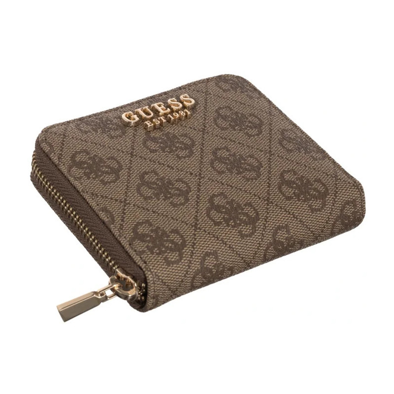 Guess Laurel II Slg Small Zip Around SWSG74 59137 Latte Logo (GU776-b) rankinė