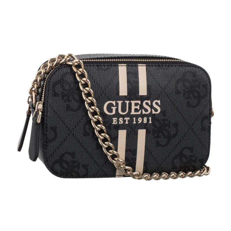 Guess Noelle II Crossbody Camera HWOS96 72140 Coal Logo (GU777-a) rankinė