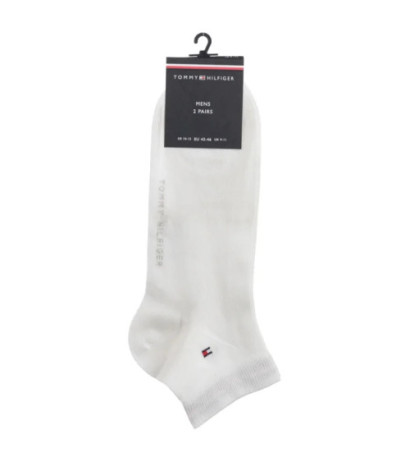 Tommy Hilfiger TH Men Quarter 2P White 342025001 300 047 (TH1391-a) kojinės