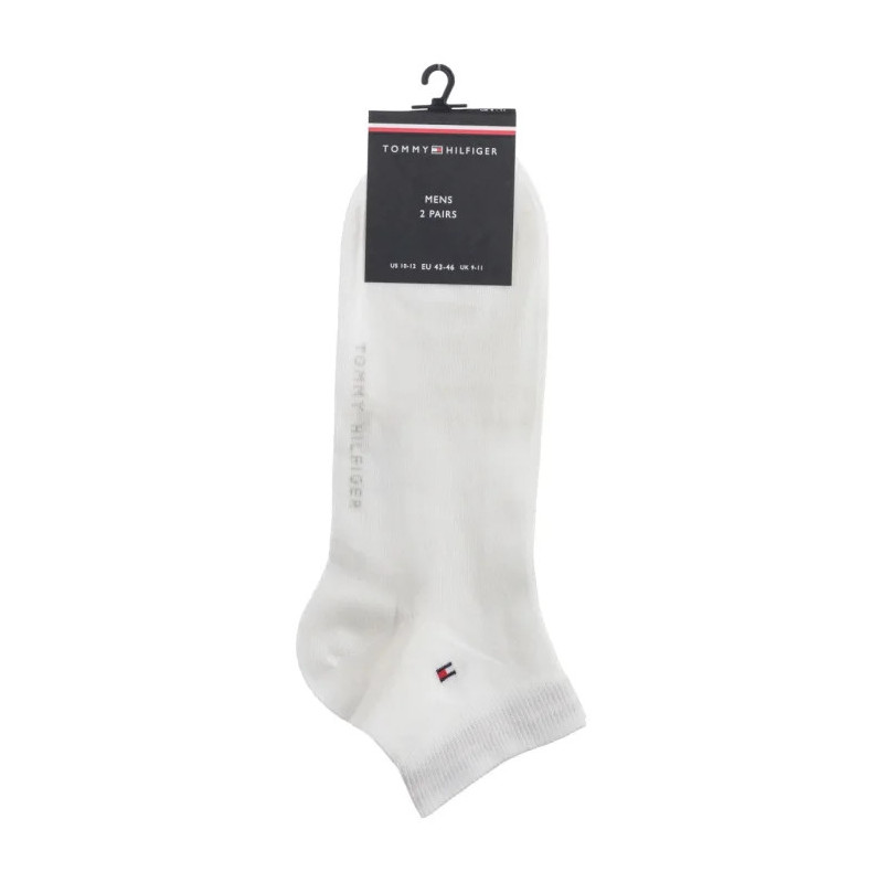 Tommy Hilfiger TH Men Quarter 2P White 342025001 300 047 (TH1391-a) kojinės