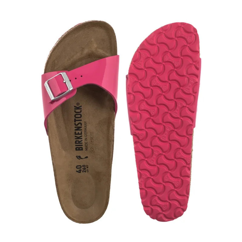 Birkenstock Madrid BS Patent Fuchsia Tulip 1030872 (BK6-n) Moteriški batai/šlepetės