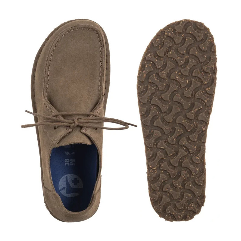 Birkenstock Utti Lace Gray Taupe 1027321 (BK327-b) batai