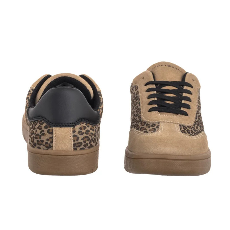 Tommy Hilfiger Low Cut Lace-Up Sneaker Taupe/Beige T3A9-33971-1893B016 (TH1388-a) batai