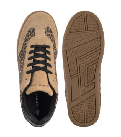 Tommy Hilfiger Low Cut Lace-Up Sneaker Taupe/Beige T3A9-33971-1893B016 (TH1388-a) batai