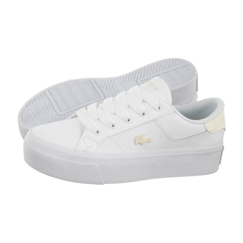 Lacoste Ziane Platform 225 1 CFA Wht/ Off Wht 750CFA0033.65T (LC463-a) bateliai