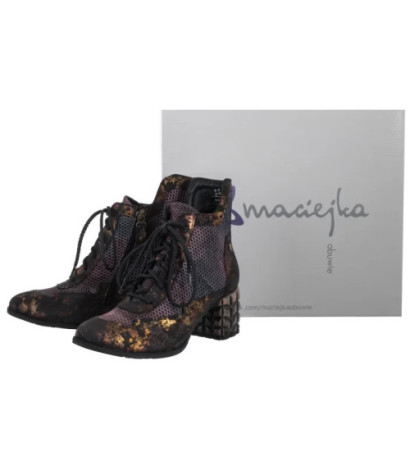 Maciejka Brąz+Bordo 06989-02/00-8 (MA1414-a) batai