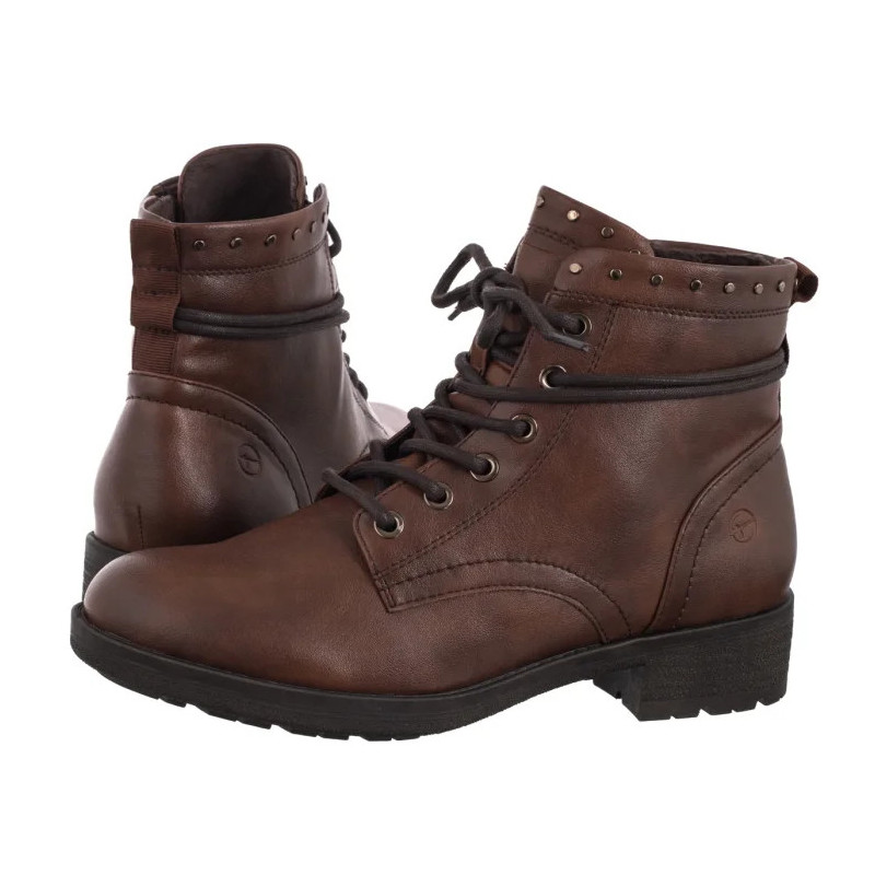 Tamaris Brązowe 1-25133-45 305 Cognac (TM561-a) batai