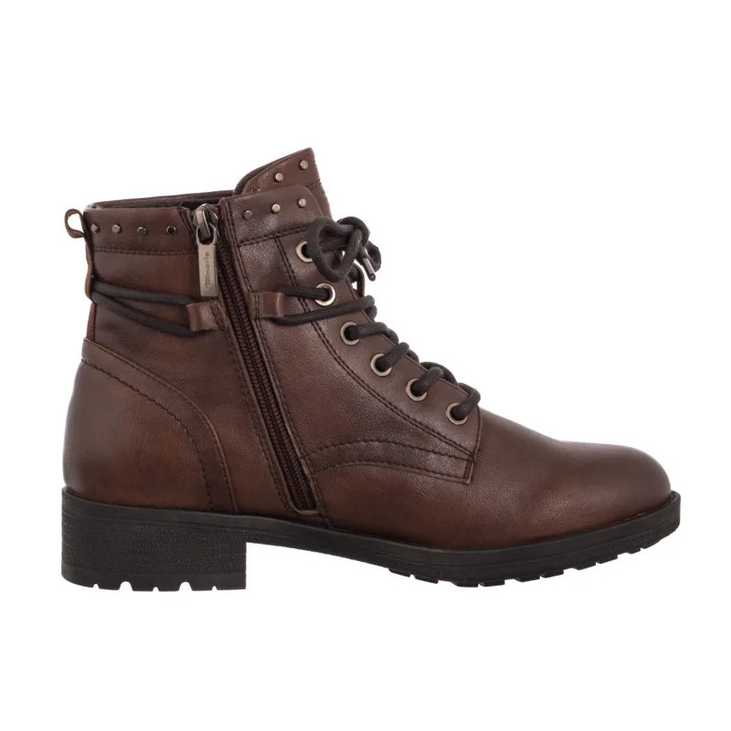 Tamaris Brązowe 1-25133-45 305 Cognac (TM561-a) batai