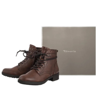 Tamaris Brązowe 1-25133-45 305 Cognac (TM561-a) batai