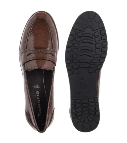 Tamaris Brązowe 1-24239-42 365 Cognac Patent (TM558-b) batai