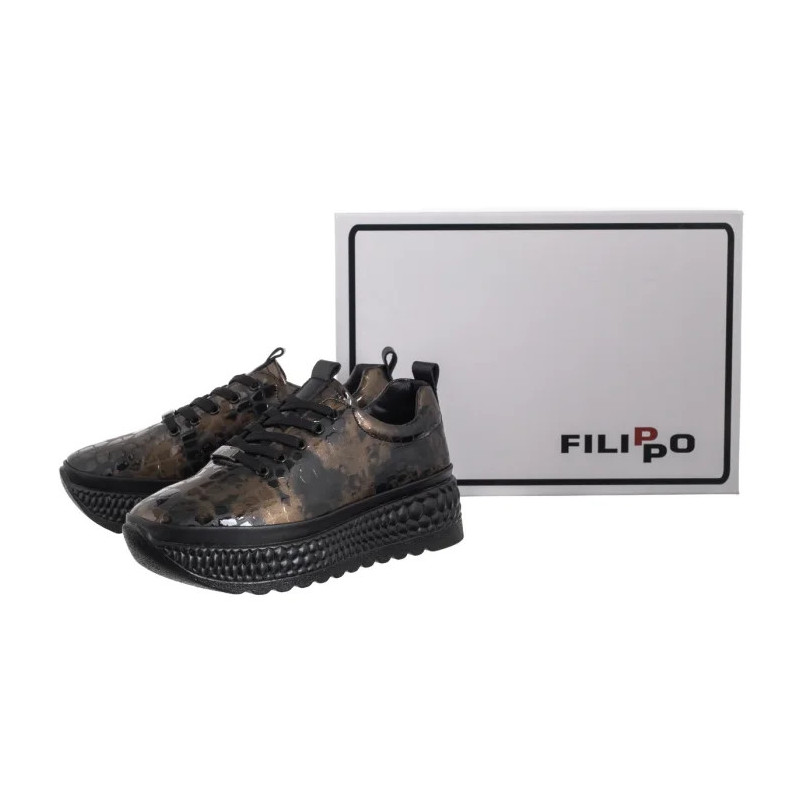 Filippo Brązowe DP7284/25 BR (FO188-a) sportiniai bateliai