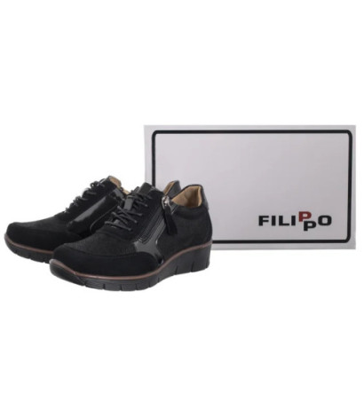 Filippo Czarne DP4912/25 BK (FO190-a) batai