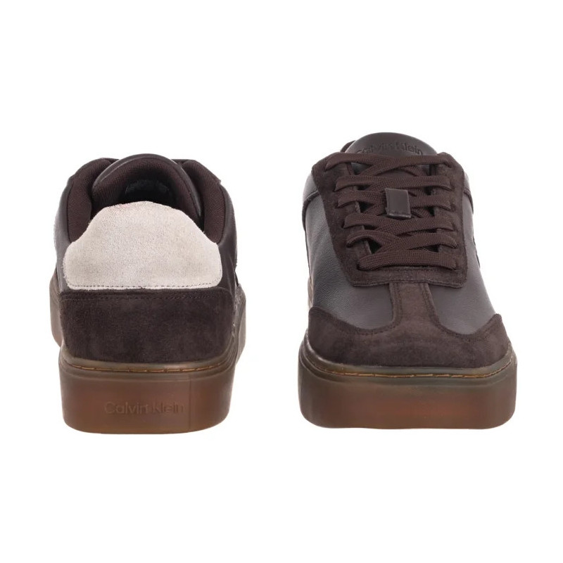 Calvin Klein Classic Cupsole Laceup Wt Mix Bordeaux/Chateau YM0YM01429 0KY (CK689-a) sportiniai bateliai