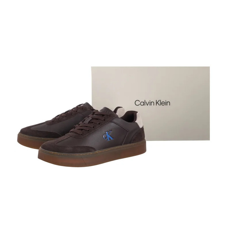 Calvin Klein Classic Cupsole Laceup Wt Mix Bordeaux/Chateau YM0YM01429 0KY (CK689-a) sportiniai bateliai
