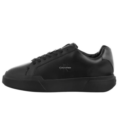Calvin Klein Chunky Cupsole Laceup Lth Triple Black YM0YM01344 0GJ (CK690-a) sportiniai bateliai