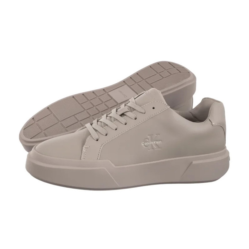 Calvin Klein Chunky Cupsole Laceup Lth Wn Chateau Gray YW0YW01947 PA8 (CK688-a) sportiniai bateliai