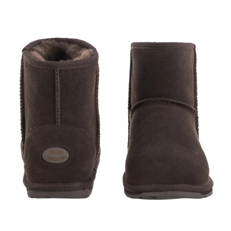 EMU Australia Wallaby Mini Teens WR Chocolate T10103 (EM473-f) batai