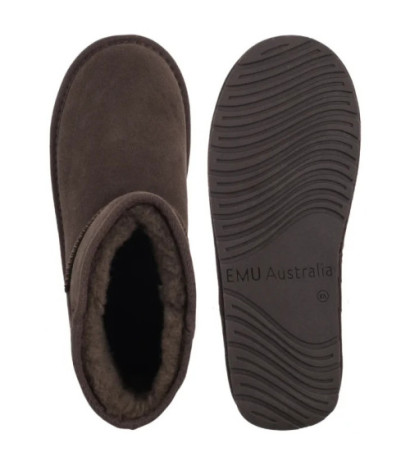 EMU Australia Wallaby Mini Teens WR Chocolate T10103 (EM473-f) batai