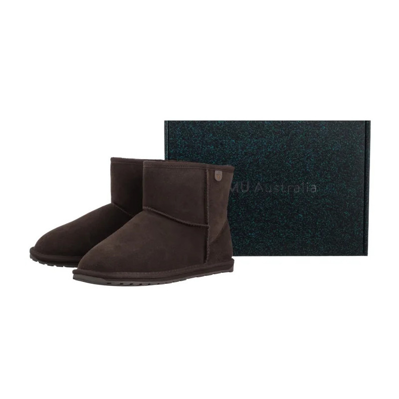 EMU Australia Wallaby Mini Teens WR Chocolate T10103 (EM473-f) batai