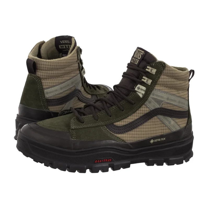 Vans Mte Sk8-Hi Gore-Tex Insulated Dark Green/Dark Brown VN000DARF871 (VA454-b) batai