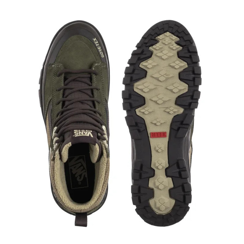Vans Mte Sk8-Hi Gore-Tex Insulated Dark Green/Dark Brown VN000DARF871 (VA454-b) batai