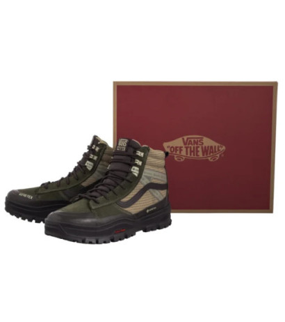 Vans Mte Sk8-Hi Gore-Tex Insulated Dark Green/Dark Brown VN000DARF871 (VA454-b) batai