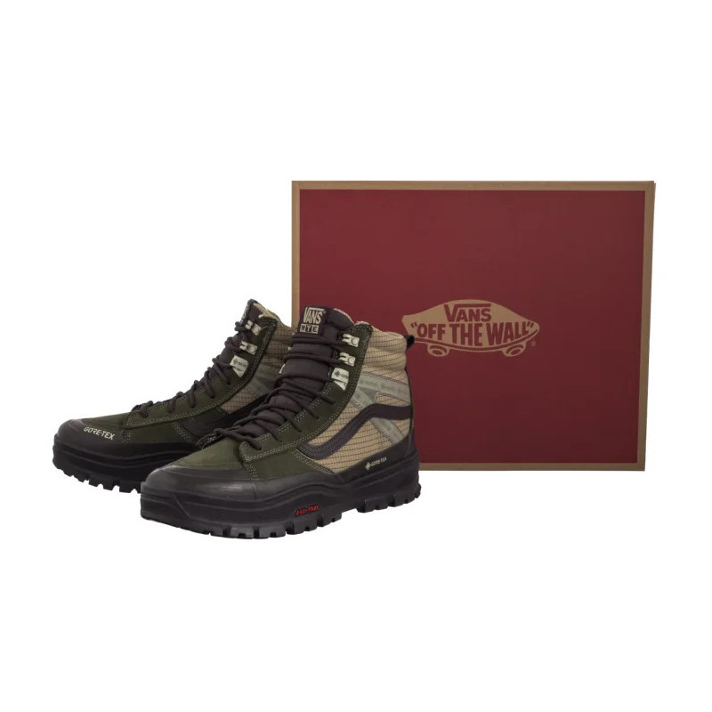 Vans Mte Sk8-Hi Gore-Tex Insulated Dark Green/Dark Brown VN000DARF871 (VA454-b) batai