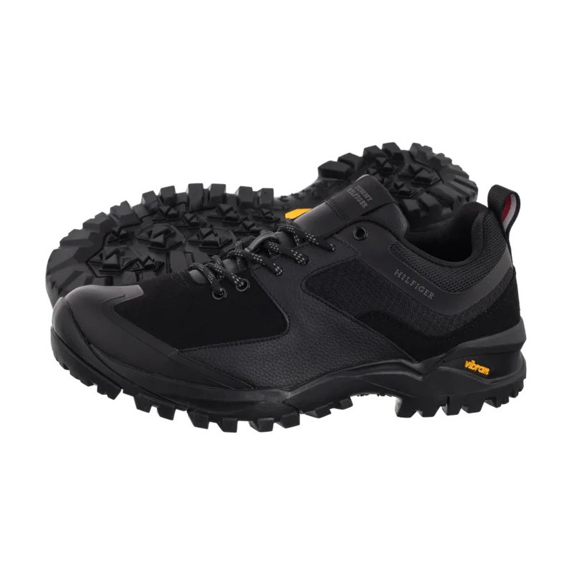 Tommy Hilfiger VIbram Low Runner Tech Black FM0FM05657 BDS (TH1400-a) sportiniai bateliai