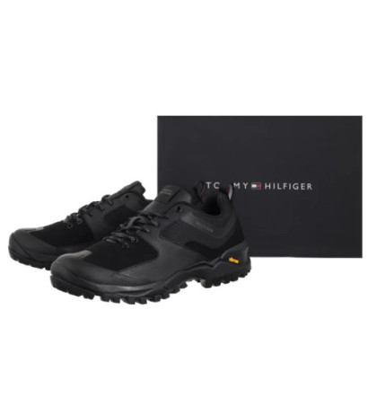 Tommy Hilfiger VIbram Low Runner Tech Black FM0FM05657 BDS (TH1400-a) sportiniai bateliai