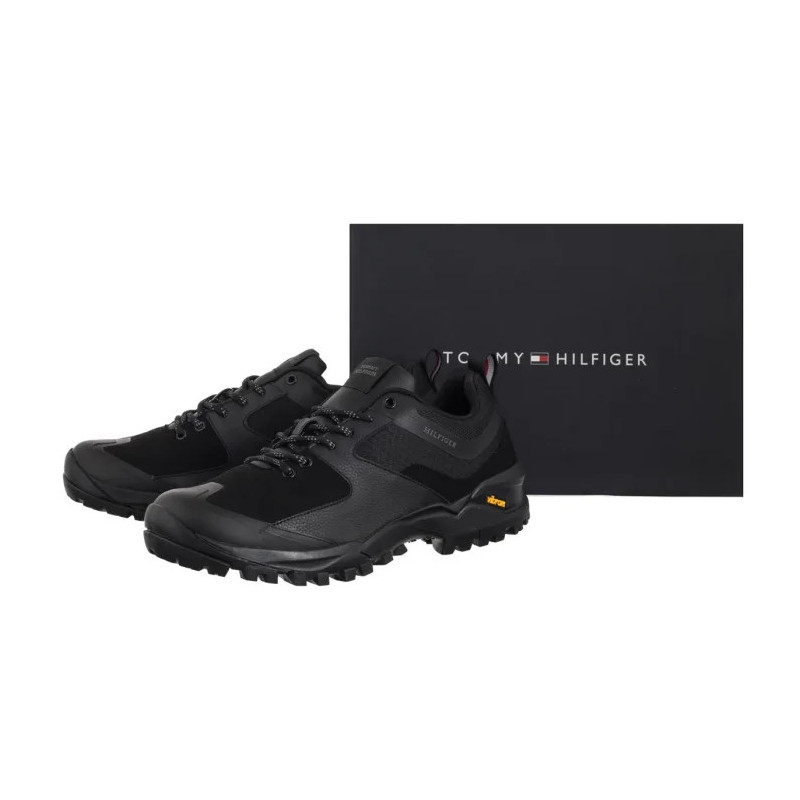 Tommy Hilfiger VIbram Low Runner Tech Black FM0FM05657 BDS (TH1400-a) sportiniai bateliai