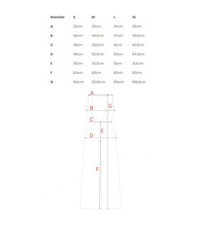 M866 Kombinezon z koronkowymi wstawkami - czarny