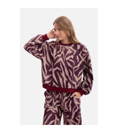 B303 Bluza z dzianiny z nadrukiem - model 2