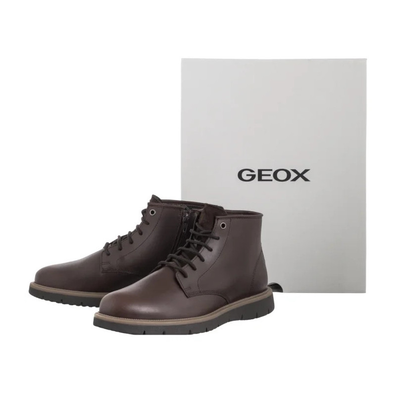 Geox U Pove Dk Brown U56M7B 000FF C6006 (GE238-a) žygio batai