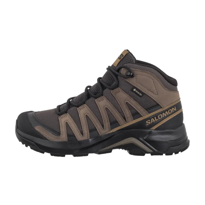 Salomon X-Adventure Recon Mid GTX Asphalt/Falcon/Coyote Brown 478145 (SO12-a) batai