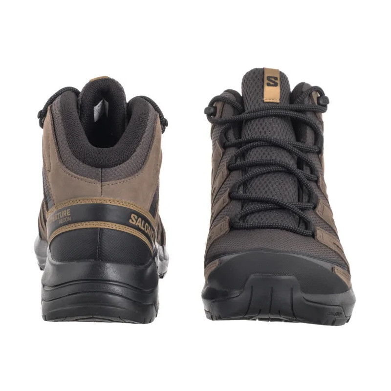 Salomon X-Adventure Recon Mid GTX Asphalt/Falcon/Coyote Brown 478145 (SO12-a) batai