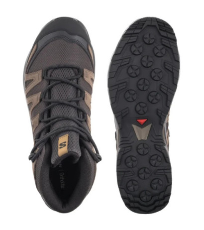 Salomon X-Adventure Recon Mid GTX Asphalt/Falcon/Coyote Brown 478145 (SO12-a) batai