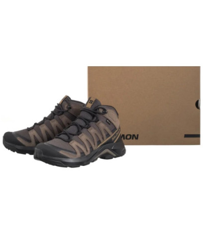 Salomon X-Adventure Recon Mid GTX Asphalt/Falcon/Coyote Brown 478145 (SO12-a) batai