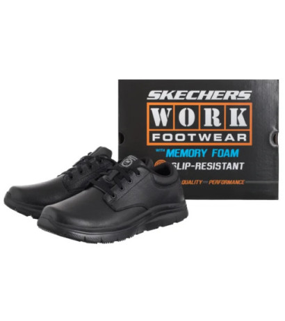 Skechers Work Flex Advantage Black 77513EC/BLK (SK272-a) sportiniai bateliai