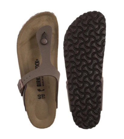 Birkenstock Gizeh BS Nubuk Stone 043391 (BK29-c) šlepetės