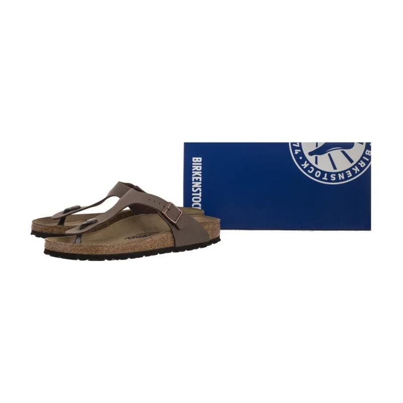Birkenstock Gizeh BS Nubuk Stone 043391 (BK29-c) šlepetės