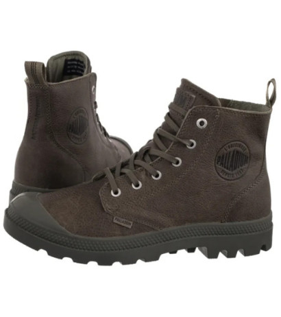 Palladium Pampa Zip Lth Ess Dusky Green 76888-308-M (PA64-e) batai