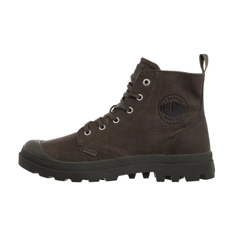 Palladium Pampa Zip Lth Ess Dusky Green 76888-308-M (PA64-e) batai
