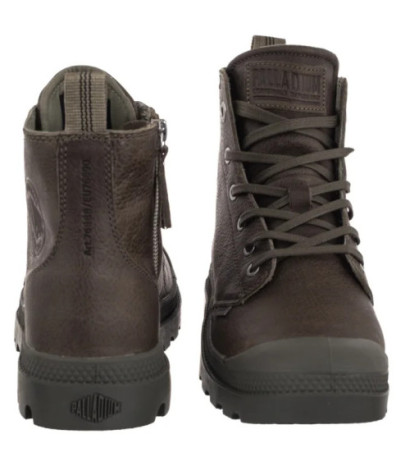 Palladium Pampa Zip Lth Ess Dusky Green 76888-308-M (PA64-e) batai
