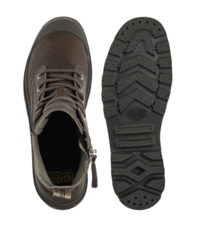 Palladium Pampa Zip Lth Ess Dusky Green 76888-308-M (PA64-e) batai