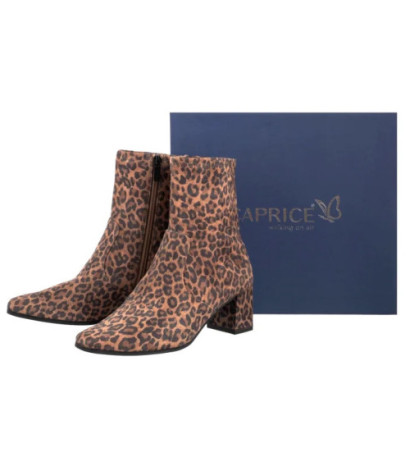 Caprice Czarne 9-25354-41 044 Black Stretch Vegan (CP444-c) batai