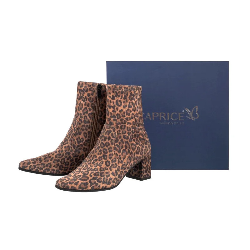 Caprice Czarne 9-25354-41 044 Black Stretch Vegan (CP444-c) batai