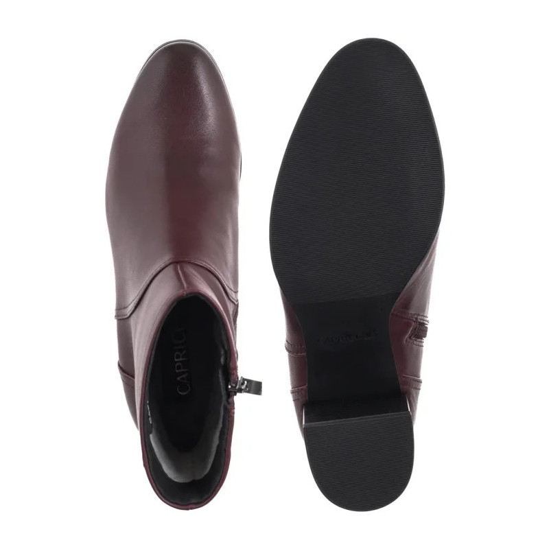Caprice Bordowe 9-25306-45 540 Bordeaux Nappa (CP450-a) batai