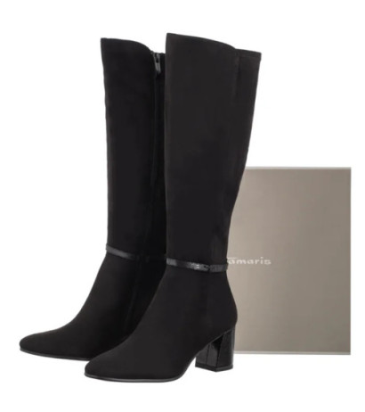 Tamaris Czarne 1-25513-45 098 Black Comb (TM564-a) bateliai