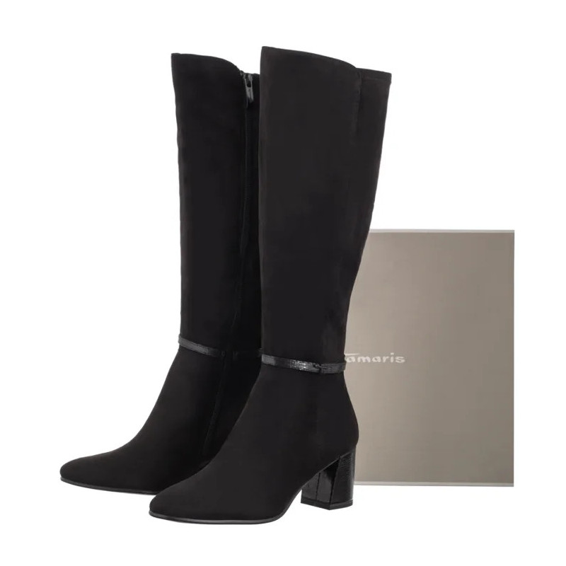 Tamaris Czarne 1-25513-45 098 Black Comb (TM564-a) bateliai